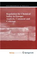 Regulation for Chemical Safety in Europe