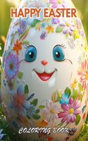 Happy Easter Coloring Book for Kids: New Edition And Unique High-quality Coloring Pages