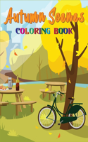 Autumn Scenes Coloring Book: Best Fantastic Kids Coloring Book with Featuring Beautiful Autumn Scenes, Country scene, Cute Animals and Relaxing Fall Inspired Designs