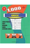 1,000 + Numbricks 7x7