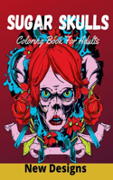 Sugar Skulls Coloring Book For Adults