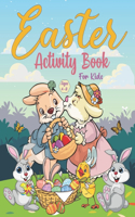 Easter Activity Book for Kids Ages 4-8