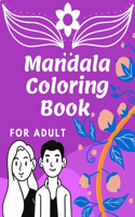 Mandala Coloring Book For Adult