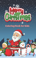 Merry Christmas Coloring Book for kids