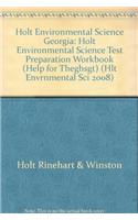 Holt Environmental Science Georgia: Holt Environmental Science Test Preparation Workbook (Help for Theghsgt)