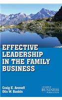 Effective Leadership in the Family Business