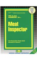 Meat Inspector: Passbooks Study Guide