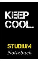 Keep Cool Studium Notizbuch