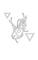 Creaturely Jackalope Notebook
