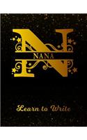 Nana Learn To Write