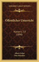 Offentlicher Unterricht