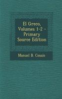 El Greco, Volumes 1-2