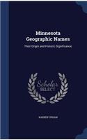 Minnesota Geographic Names