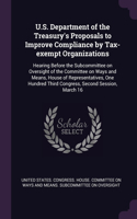U.S. Department of the Treasury's Proposals to Improve Compliance by Tax-exempt Organizations: Hearing Before the Subcommittee on Oversight of the Committee on Ways and Means, House of Representatives, One Hundred Third Congress, Second Sessio