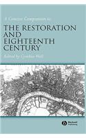 A Concise Companion to the Restoration and Eighteenth Century