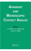 Apparent and Microscopic Contact Angles