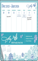 Dolly Parton 2026 Weekly Desk Pad Calendar
