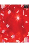 Write Here Notebooks: Valentines Day Collection Blank Journal/Diary/Notebook Unlined Paper 100 Pages 8.5"x11" Composition Book Falling Pedals