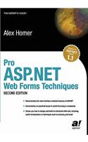Pro ASP.NET Web Forms Techniques