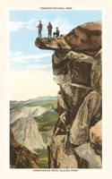 Vintage Journal Overhanging Rock, Yosemite, California