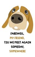 Farewell My Friend Till We Meet Again Someday Somewhere