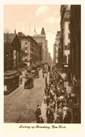 Vintage Journal Vintage View of Broadway, New York City: (Pocket Sized - Found Image Press Journals)