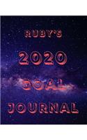 Ruby's 2020 Goal Book