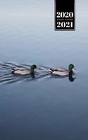 Duck Geese Goose Mallard Duckling Week Planner Weekly Organizer Calendar 2020 / 2021 - Two Friends