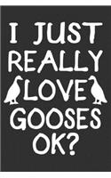 I Just Really Love Gooses Ok