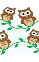 Owl Composition Notebook