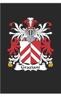 Graziani: Graziani Coat of Arms and Family Crest Notebook Journal (6 x 9 - 100 pages)