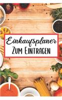 Einkaufsplaner Zum Eintragen