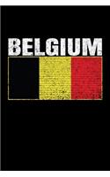 Belgium: Belgium Blank Lined Travel Journal. Pretty Lined Notebook & Diary For Writing And Note Taking For Travelers.(120 Blank Lined Pages - 6x9 Inches)