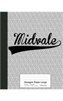 Hexagon Paper Large: MIDVALE Notebook(3355 Weezag Hexagon Paper Large Notebook)