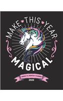 Make This Year Magical, 2020 Weekly and Monthly Planner