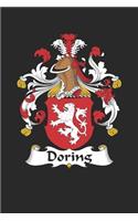 Doring: Doring Coat of Arms and Family Crest Notebook Journal (6 x 9 - 100 pages)