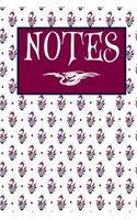 PURPLE DRAGON - a lined journal