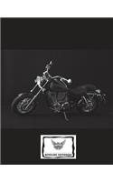 Unruled (Unlined) Blank Composition Notebook (8.5"x11" inches) 150 Pages