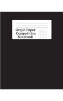 Graph Paper Composition Notebook: 5 Squares Per Inch - 100 Pages - 7.5 x 9.25 Inches - Paperback(2 Composition Book One)
