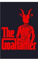 The Goatfather: Blank Lined Journal to Write in - Ruled Writing Notebook