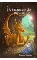 "The Dragon and The Princess: " Giant Super Jumbo Coloring Book Features 100 Pages Color Calm Beautiful Designs of Dragons, Princesses, Creatures, and More for Relaxation (Adult 