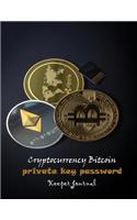 Cryptocurrency Bitcoin Private Key Password Keeper Journal