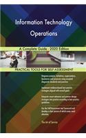 Information Technology Operations A Complete Guide - 2020 Edition