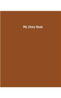 My Story Book - Create Your Own Picture Book with Ginger Cover