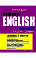 Preston Lee's Beginner English Lesson 1 - 20 For Dutch Speakers