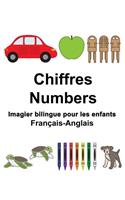 Français-Anglais Chiffres/Numbers Imagier bilingue pour les enfants: (Freebilingualbooks.com)