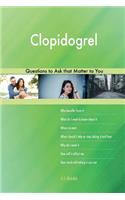 Clopidogrel 593 Questions to Ask that Matter to You