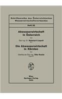 Abwasserwirtschaft in Österreich. Die Abwasserwirtschaft in Kärnten