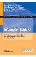 Information Retrieval