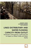 Lined Distributary and Water Flowing Capacity from Outlet